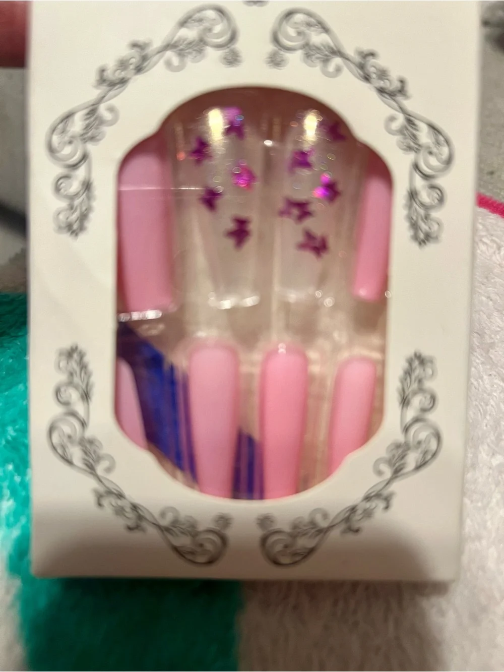 Hello kitty Pink and Nude Press-On Nail Set